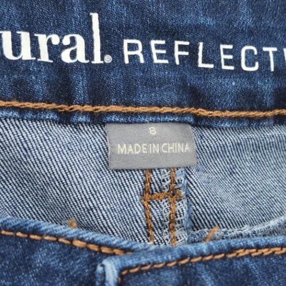 Natural Reflections Women's Winston Cuffed Crop Jean - 8 - Picture 4 of 8